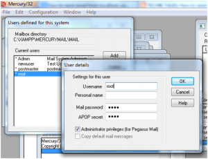 send mail from localhost using xampp