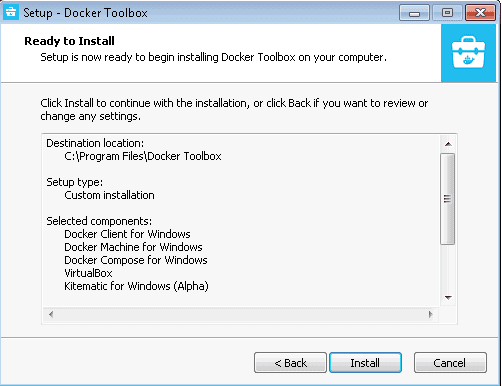 install docker in windows 7 operating system