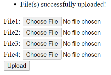 struts 2 multiple files upload
