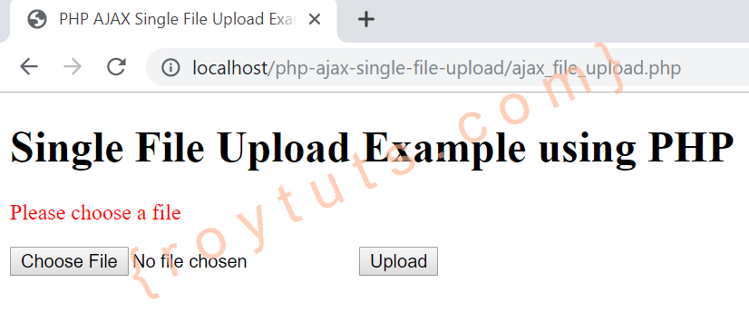 ajax file upload using php jquery