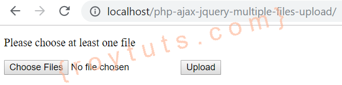 ajax multiple files upload using php jquery