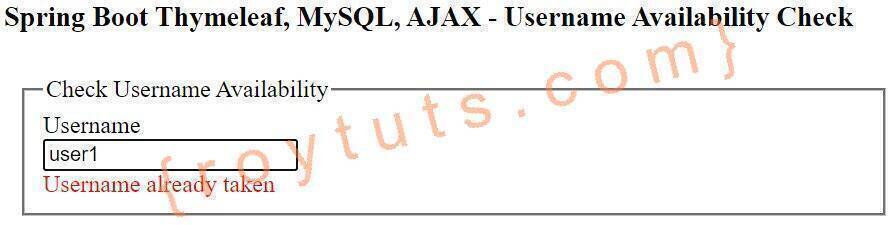 spring boot ajax jquery