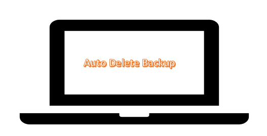 auto delete backups using shell script cron job
